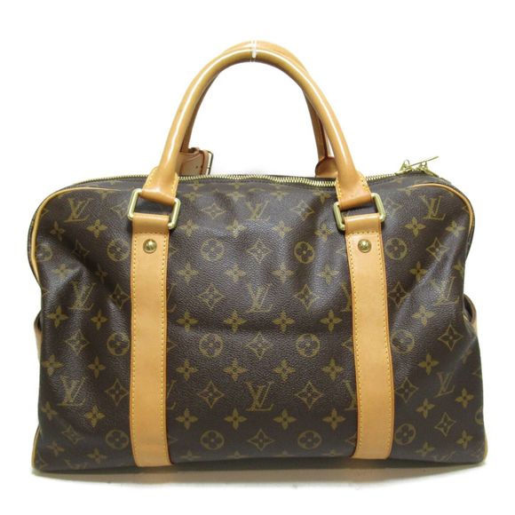 Louis Vuitton Carryall Boston Bag Monogram Canvas Brown  Unisex LV - Picture 2 of 11